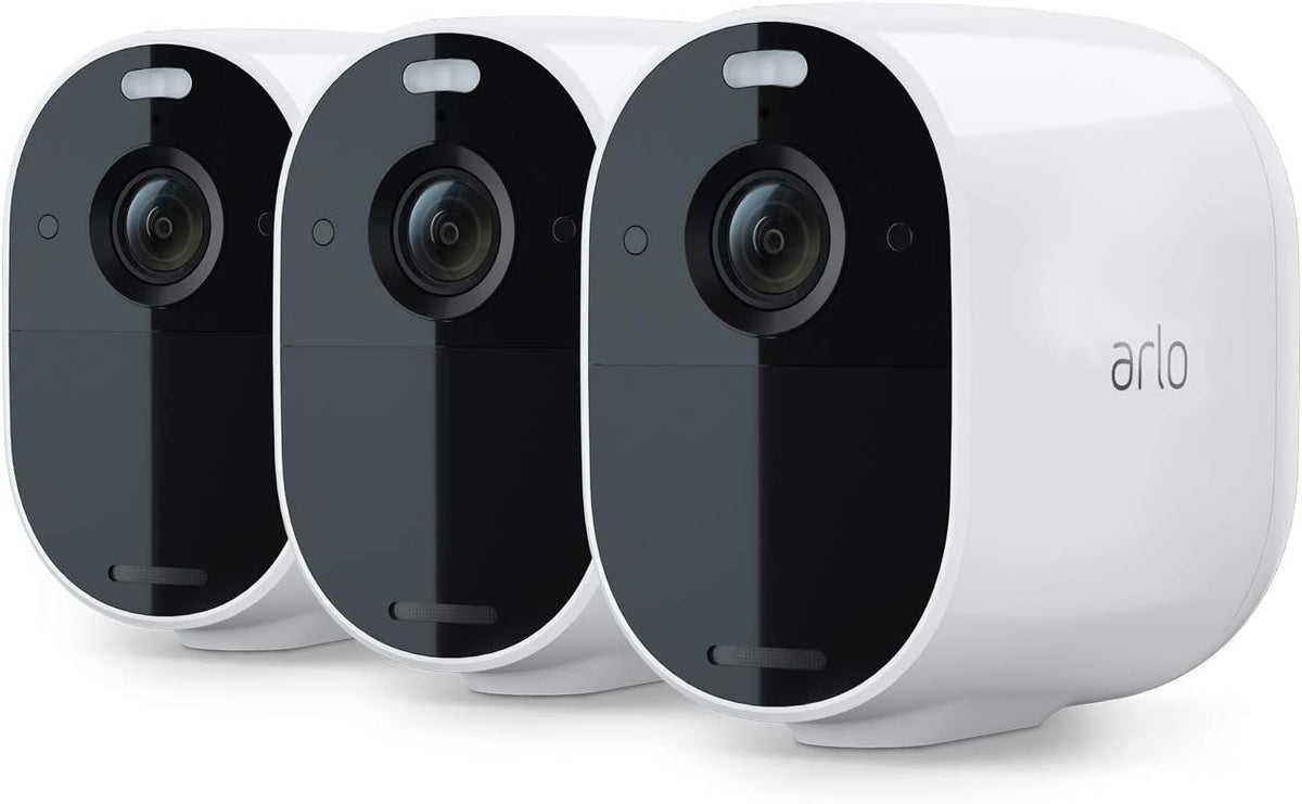 White Wireless 3 Camera Kit D207