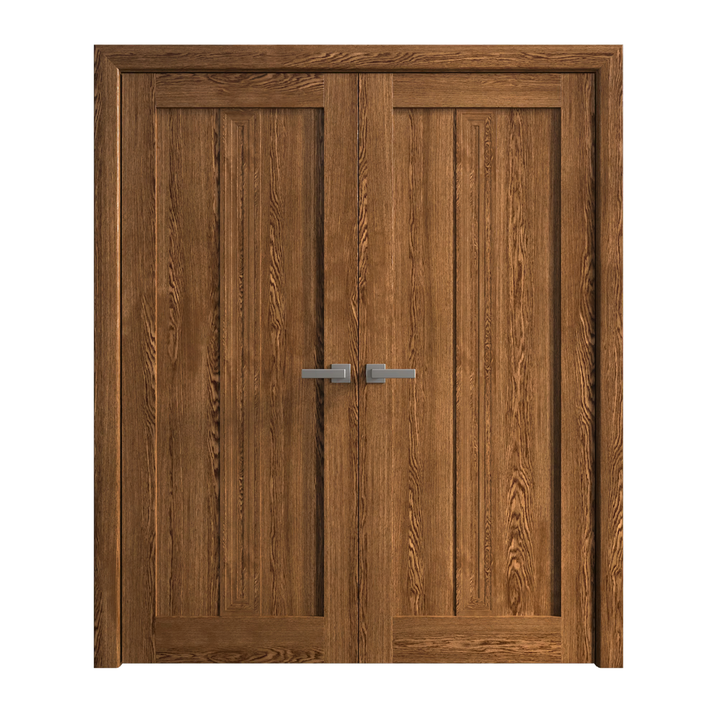 French Double Doors 36 x 80 inches Wood M5019
