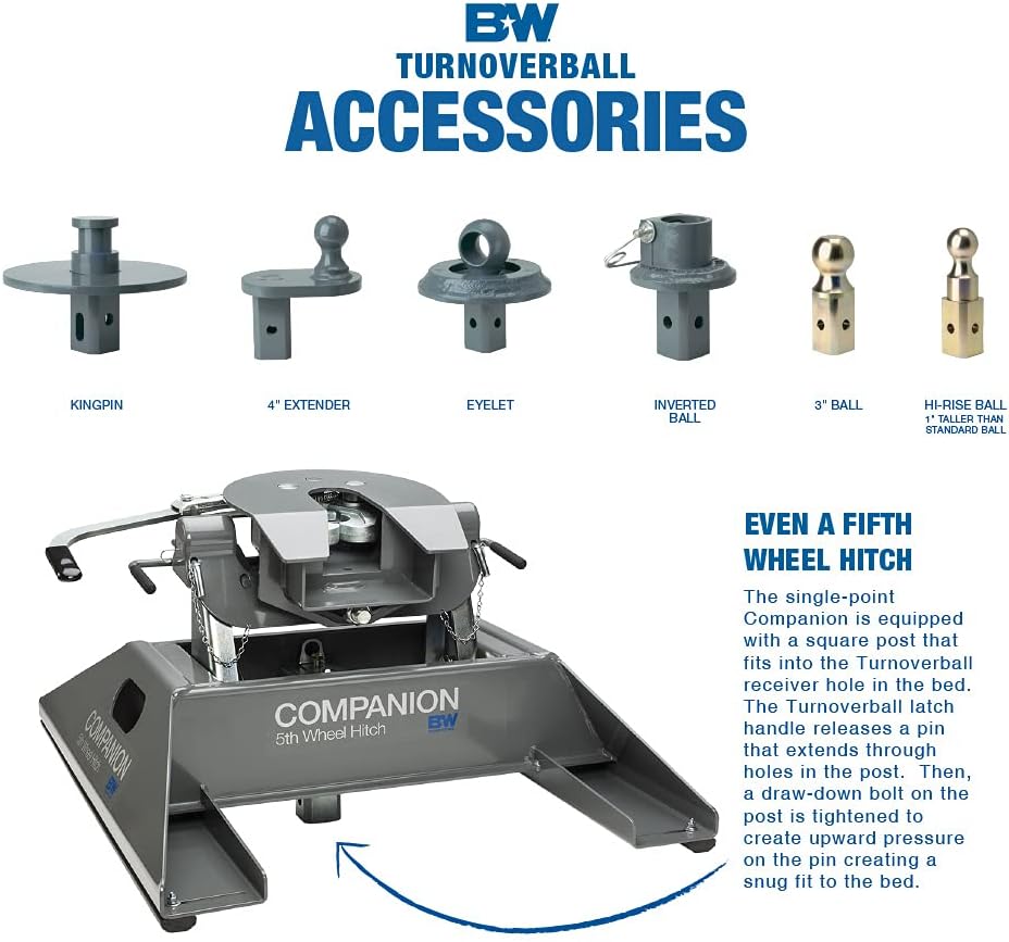 Turnoverball Gooseneck Hitch G418