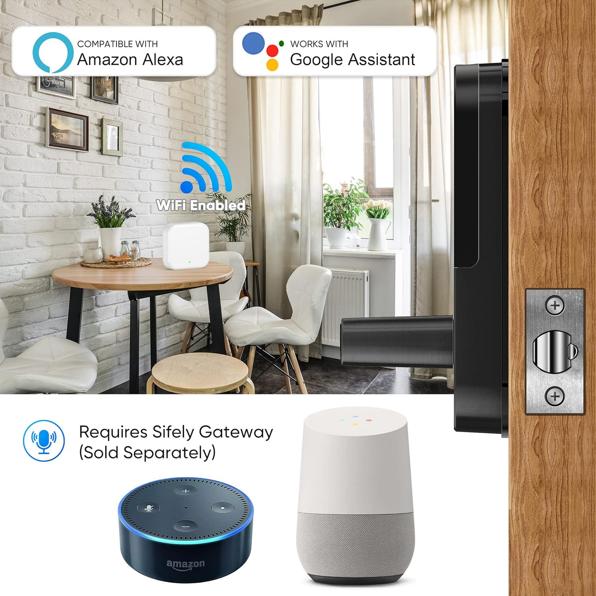 Keyless Fingerprint Door Lock W782401