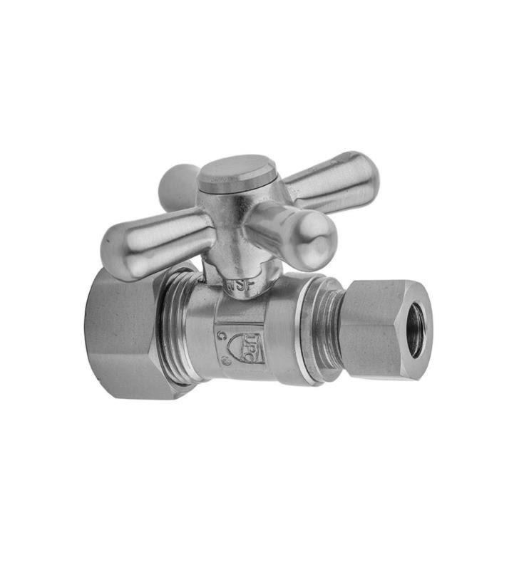 Polished Quarter Turn Straight Supply Valve O74815