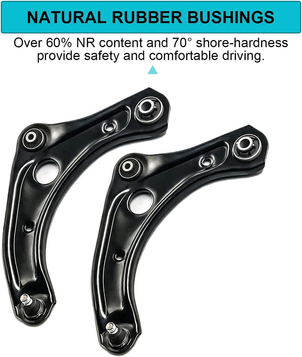 Front Lower Control Arm and Ball Joint for 2012-2017 Nissan Versa W89045