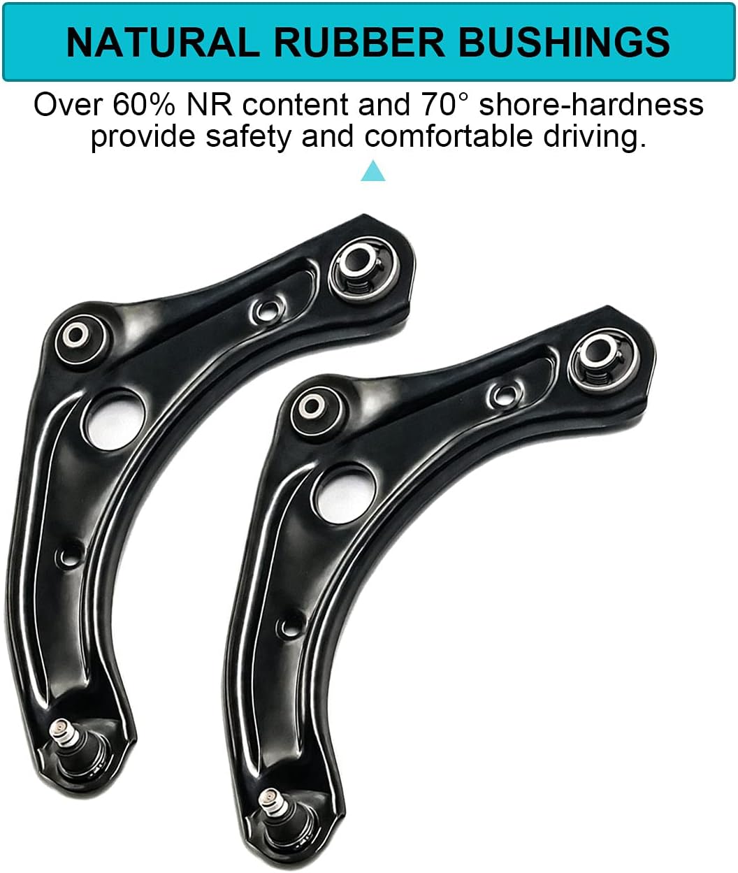 Front Lower Control Arm and Ball Joint for 2012-2017 Nissan Versa W89045