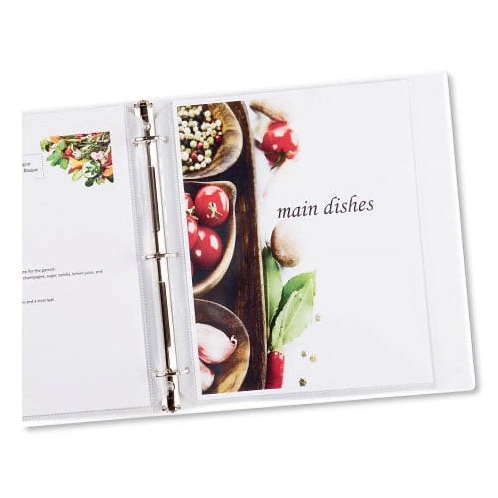 Poly Sheet Protectors, Letter, Nonglare, 200/box B204