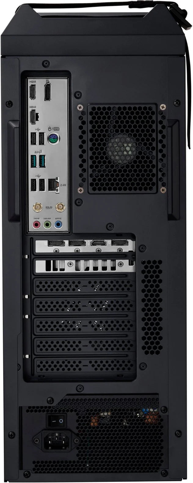 Gaming Desktop with Intel Core i7-13700F, 16GB RAM, 2TB NVMe SSD, 8TB HDD, NVIDIA GeForce RTX 4060Ti 8GB, Windows 11 Pro D730815