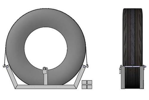 Spare Tire Carrier D477