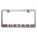 Black Red License Plate Frame M482036