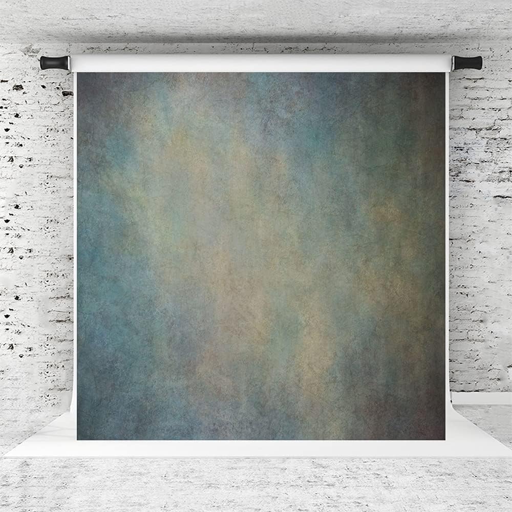 10ft(W) x6.5ft(H/T) Abstract Photo Backdrop Microfiber Cadetblue Pack of 2 U38598