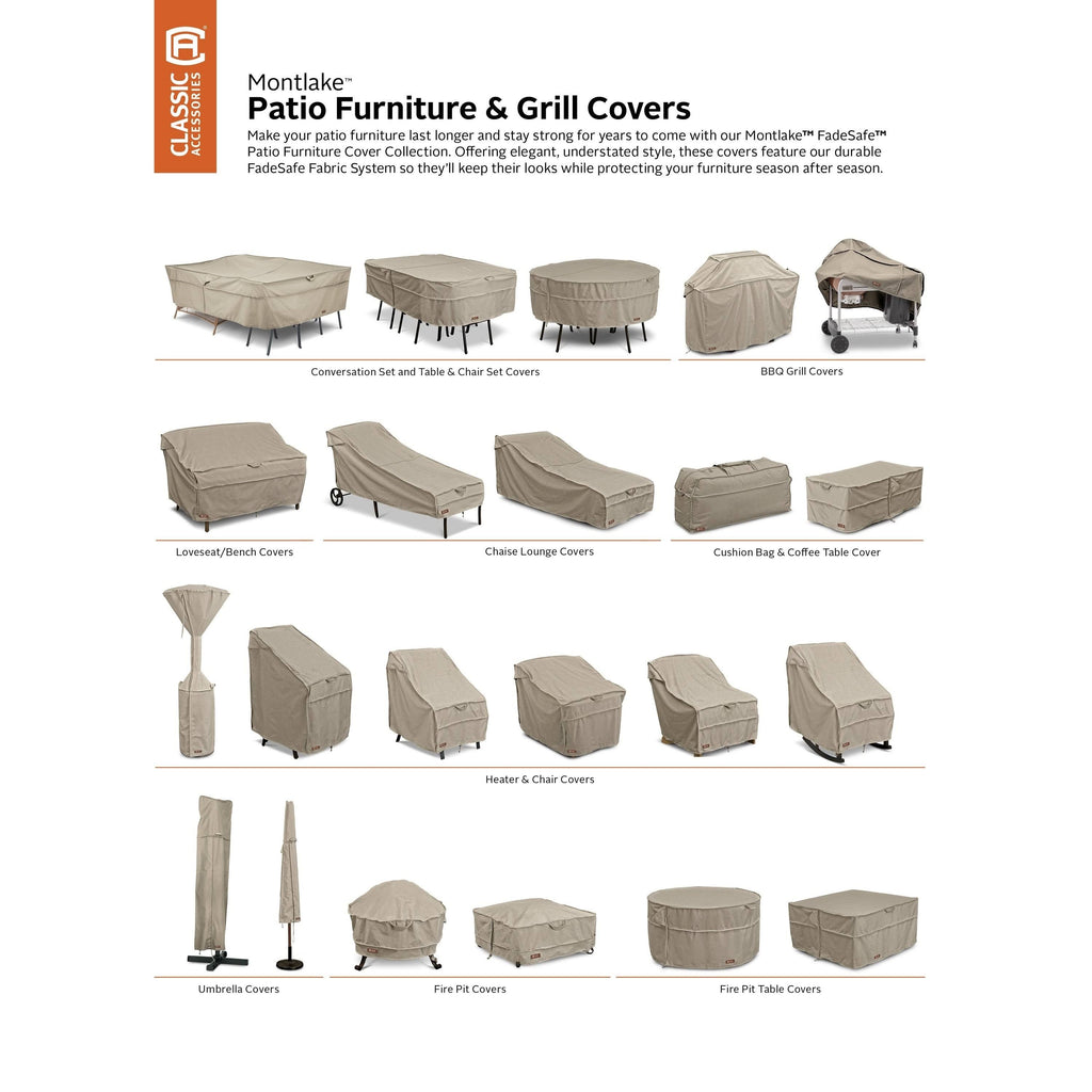 Patio Table & Chair Set Cover U9863