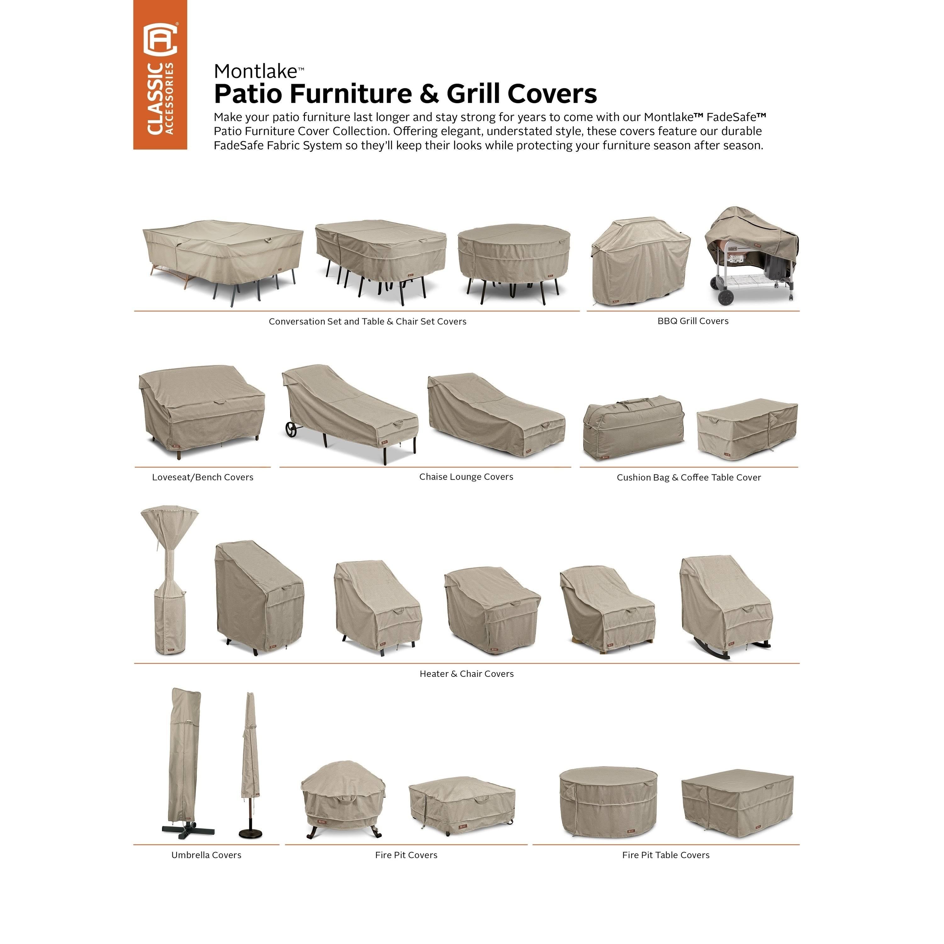 Patio Table & Chair Set Cover U9863