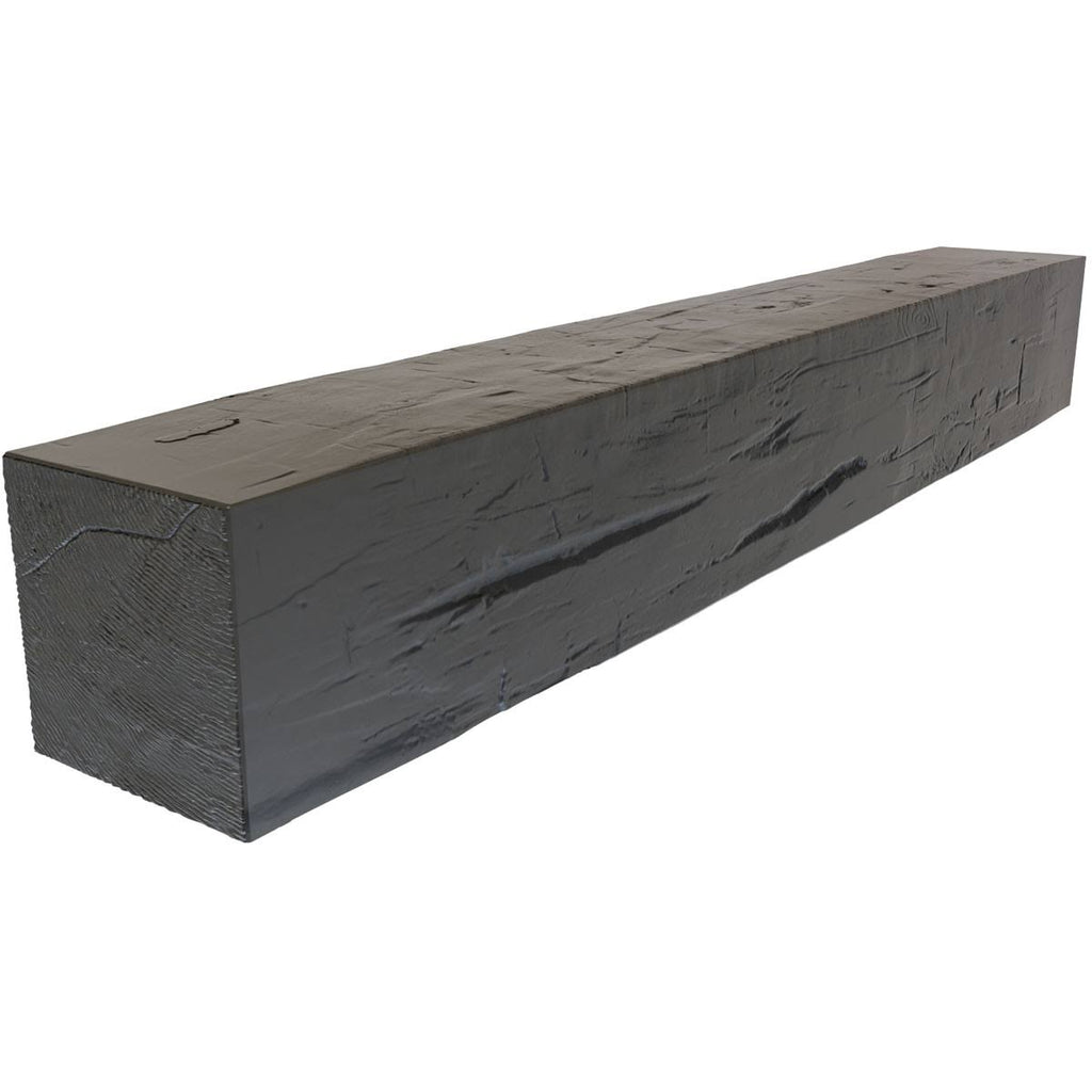 Hand Hewn Faux Wood Fireplace Mantel E697877