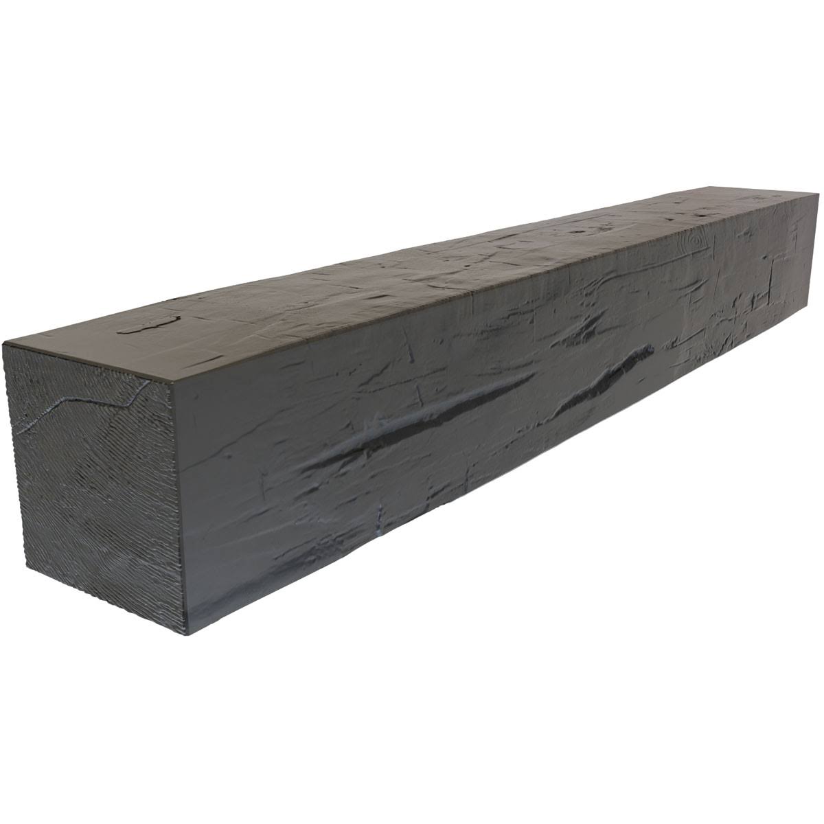 Hand Hewn Faux Wood Fireplace Mantel E697877