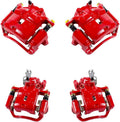 Red Powder Coated Caliper Assembly Set Kit J883