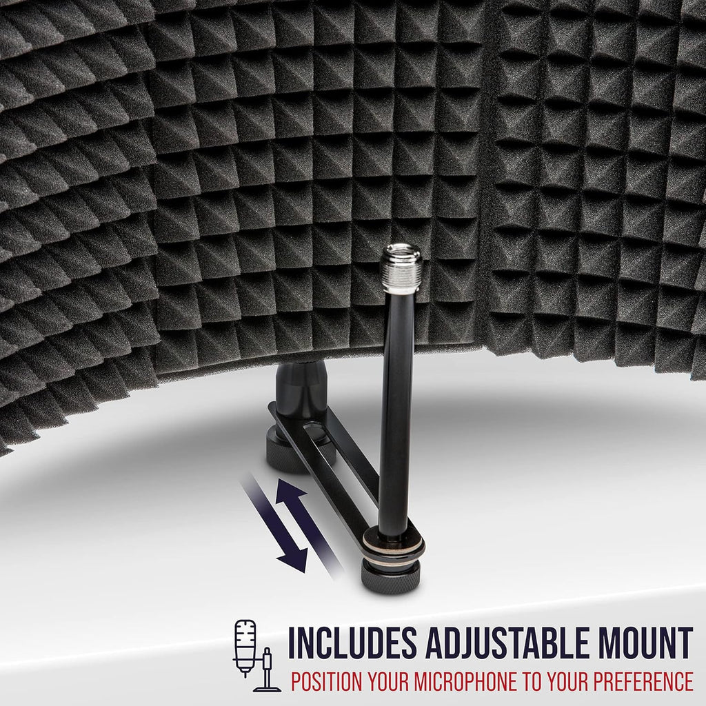 Vocal Sound Absorbing Microphone Foam Panel Shield N174