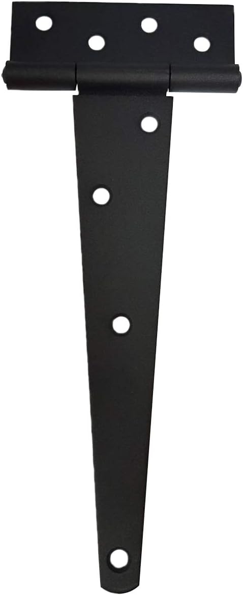 12” Steel Tee Hinge Matte Black 6 Pack L51894