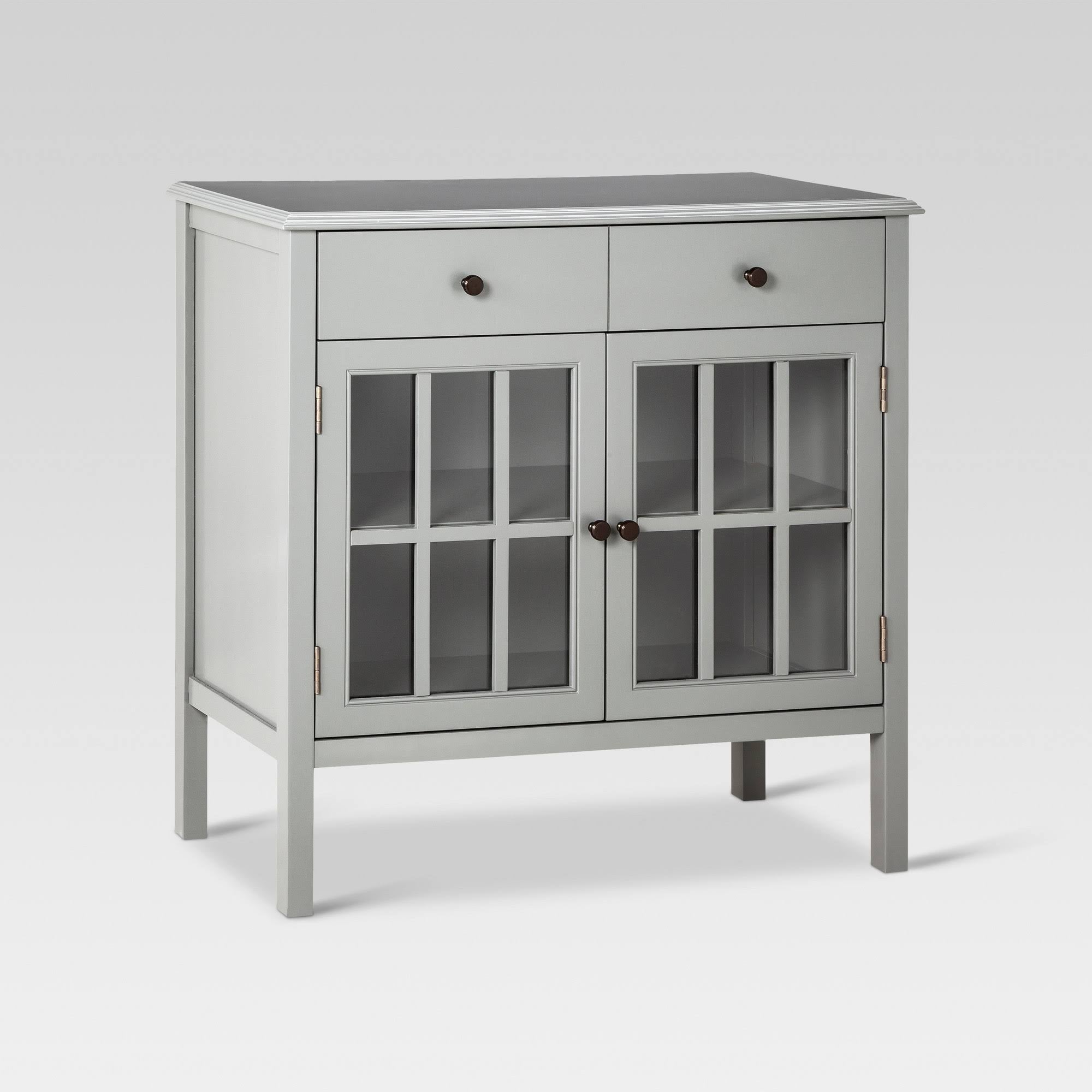 Storage Cabinet with Drawer Gray V269