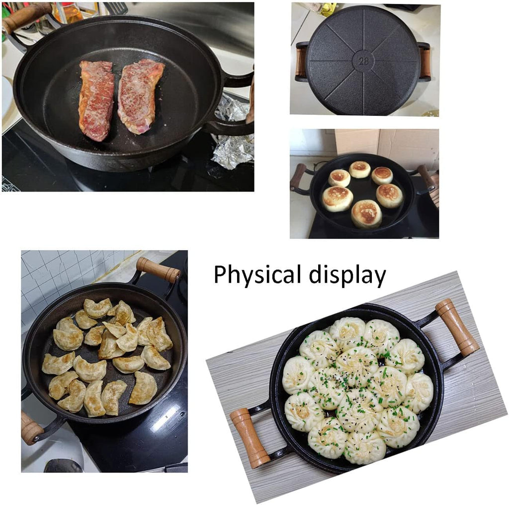 Cast Iron Skillet with Double Assist Handle A240
