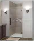 Oil Rubbed Bronze Frameless Hinged Shower Door P36647