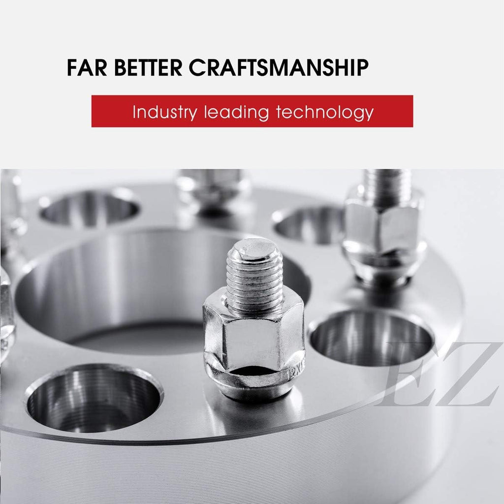 2 Billet Wheel Adapters 6x5.5 to 6x5.5 Thickness 2 inch 108mm Bore Pack of 2 O8104