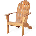 Wood Color Reclining Adirondack Chair A73300
