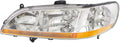 Honda Accord Headlight 1998 1999 2000 Driver Side Coupe Sedan M5562