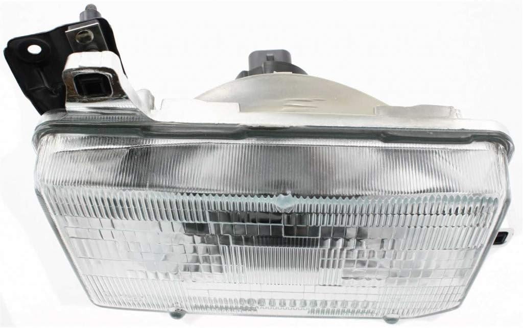 Passenger Side Halogen Composite Headlight Pack of 2 V9800