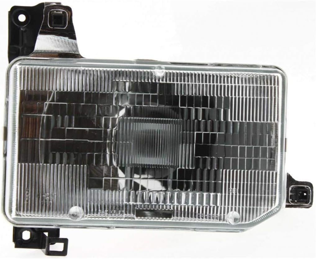 Passenger Side Halogen Composite Headlight Pack of 2 V9800