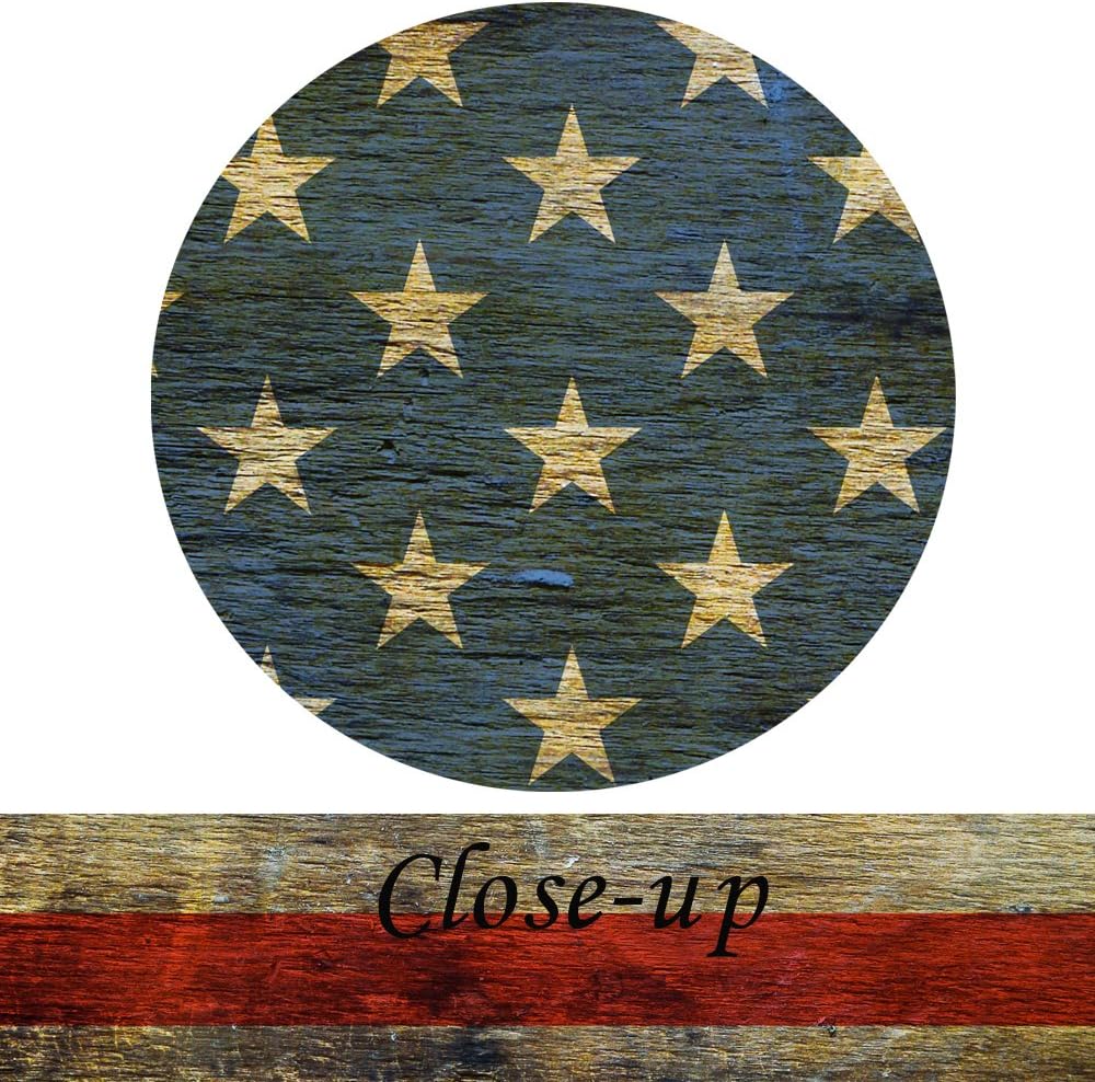 3 Panel Framed Canvas Wall Art USA Flag Print X7385