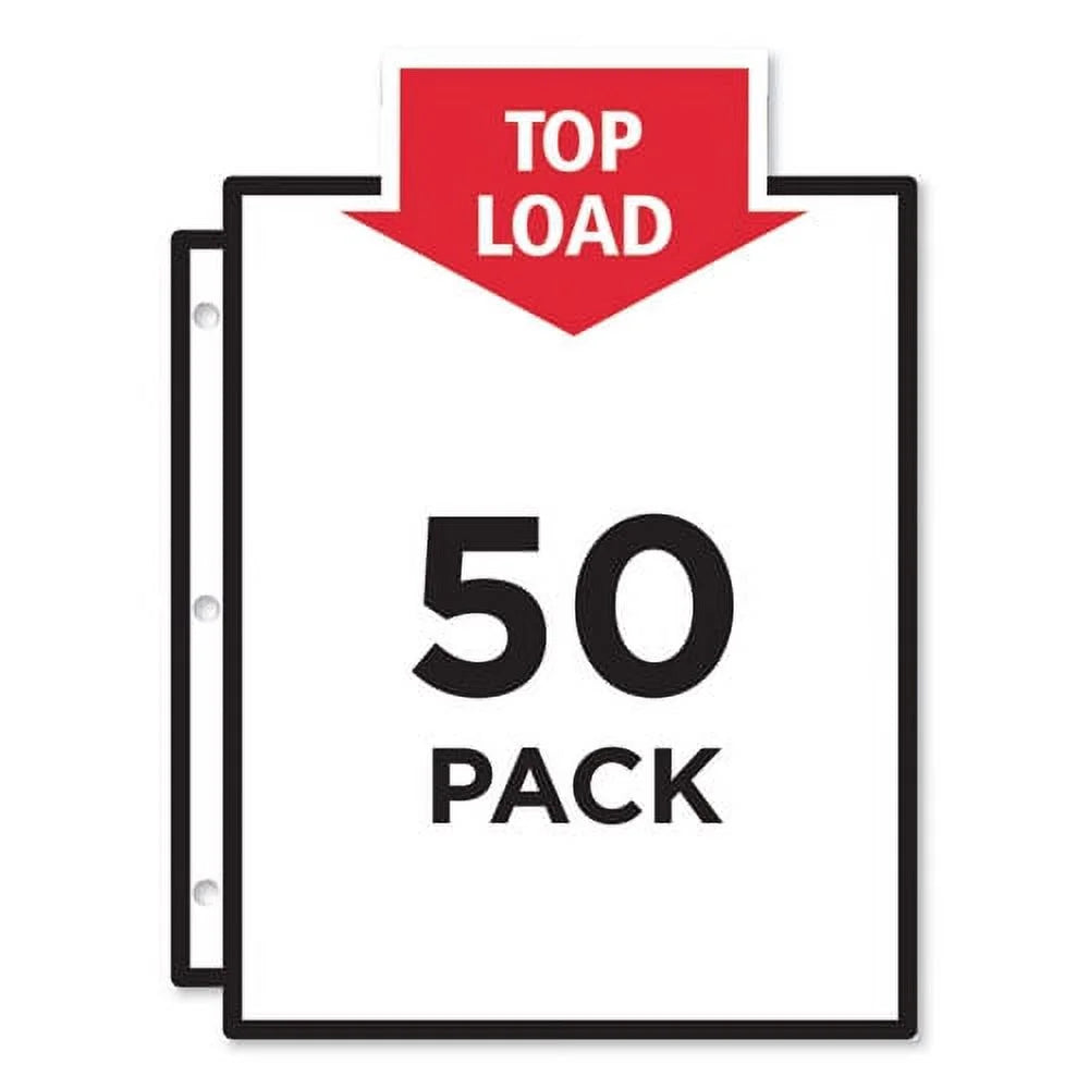 Clear Letter Sheet Protector, 50/box R11702