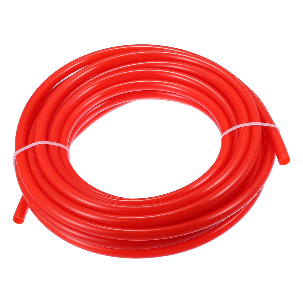 Red 32.8ft 10mm ID Nylon Fuel Line Hose F778