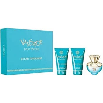 Turquoise 3pc Set Eau De Toilette & Perfumed Body Gel & Bath & Shower Gel 50ml S738630