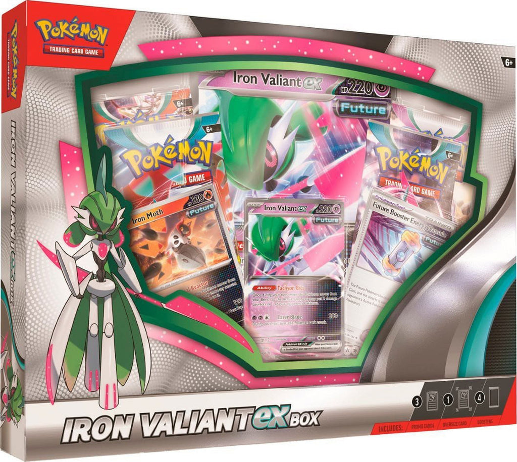 Iron Valiant ex Box (4 Booster Packs) R72453