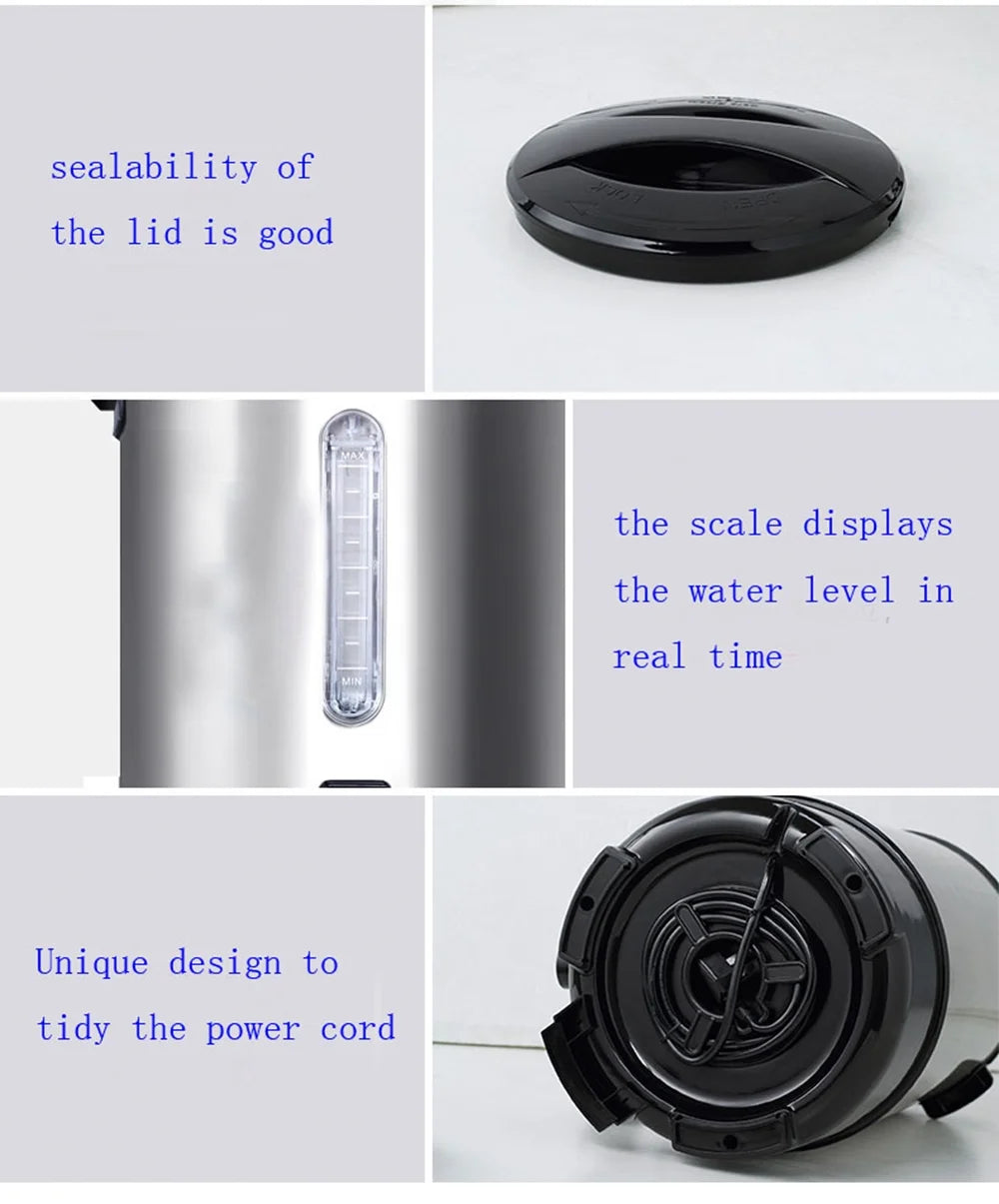 8.8L Stainless Steel Electric Hot Water Kettle T26659