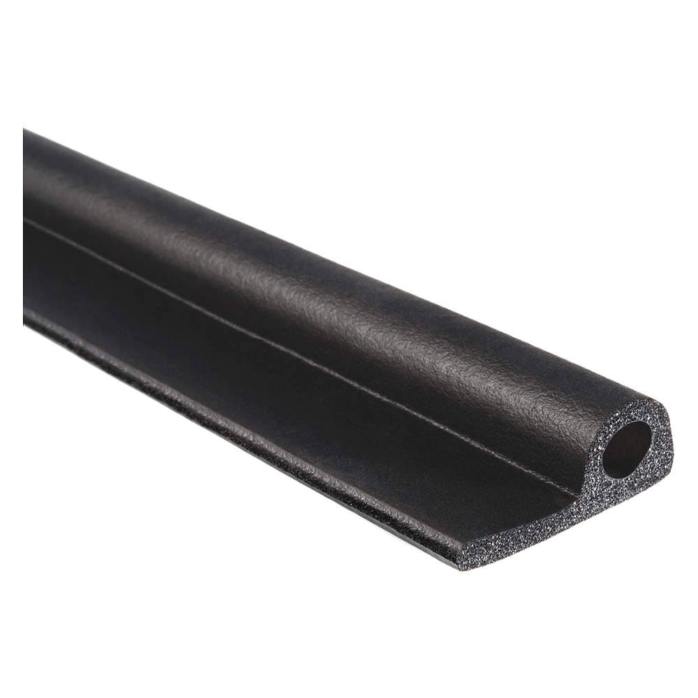 Rubber Seal, D-Shaped, 1 in. H, 125 ft. L C69736