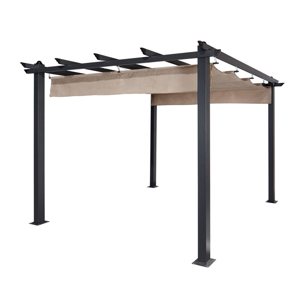Sand 9 x 9 Feet Pergola Canopy Fabric Replacement V548522