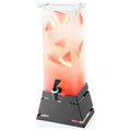 Black Matte Pyramid Base Beverage Dispenser - 1 Gallon S380556