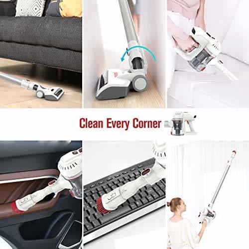 Lightweight Cordless Vacuum Cleaner 12000Pa 2 in 1 Bagless Rechargeable Vacuum Cleaner Q17689