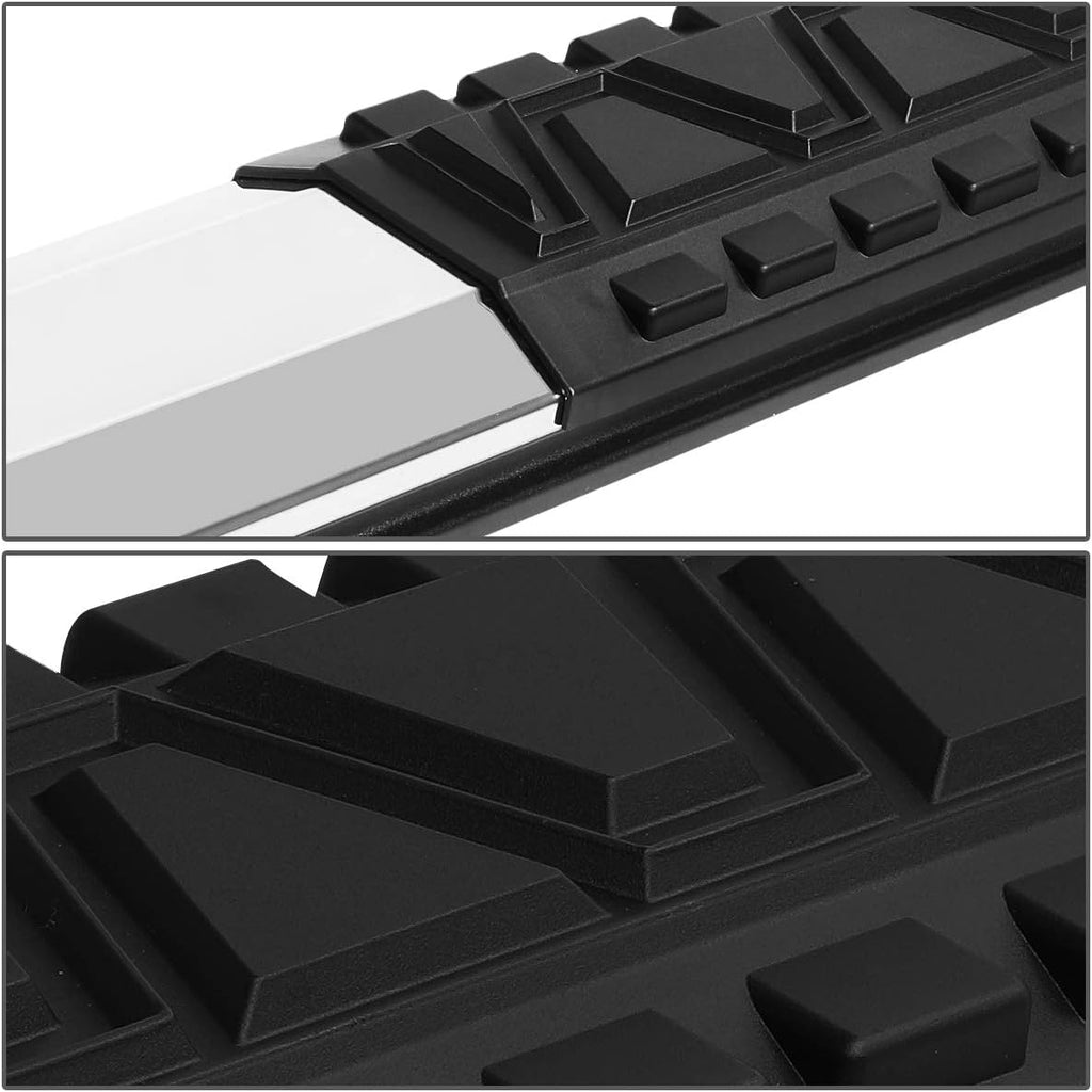 Polished Chrome Aluminum Side Step Nerf Bar Running Board H734