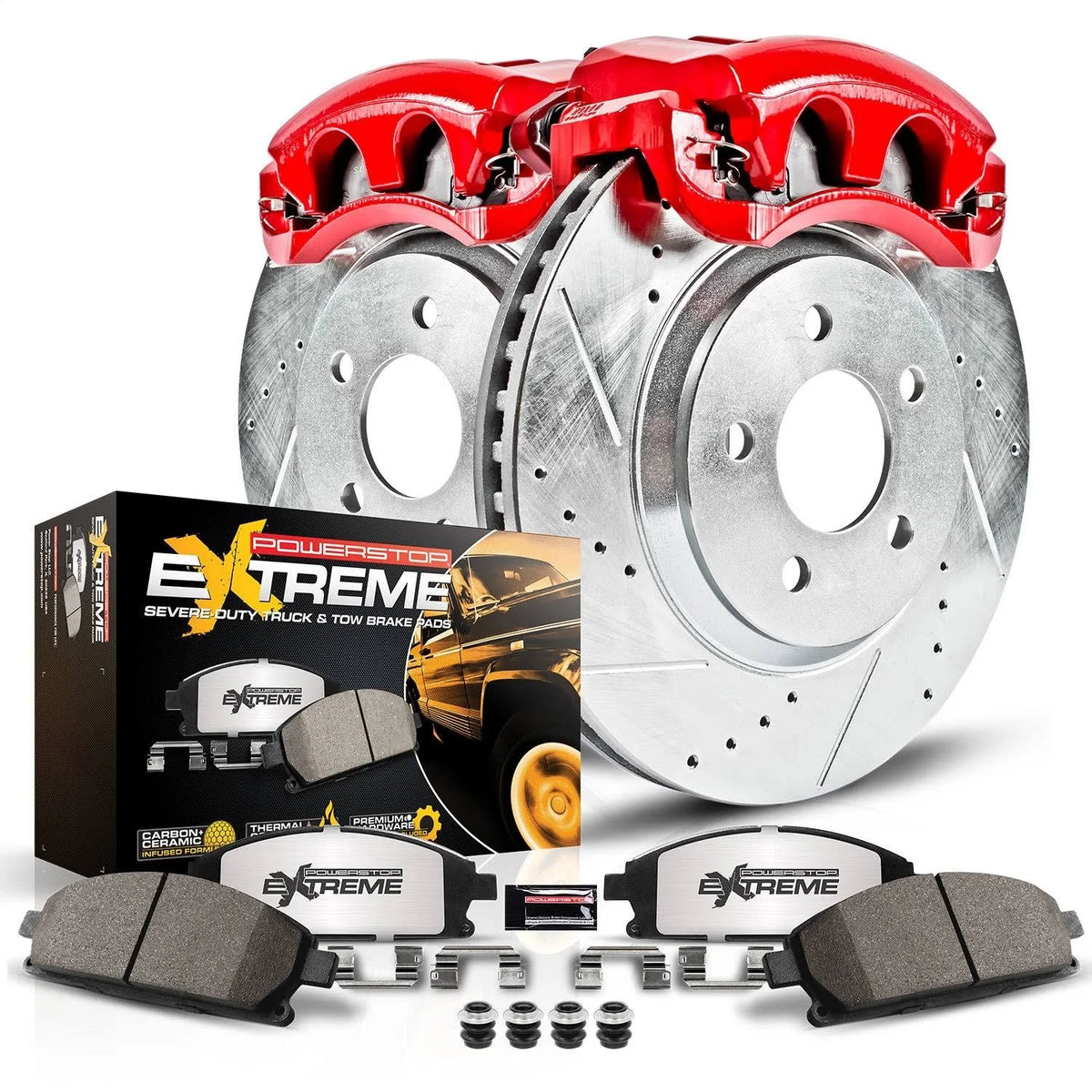Front Z36 Truck & Tow Brake Kit with Calipers S45686