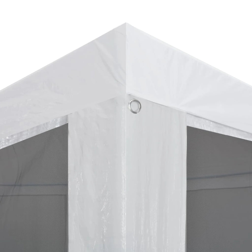 Party Tent with 4 Mesh Sidewalls 9.8' x 9.8' Q575