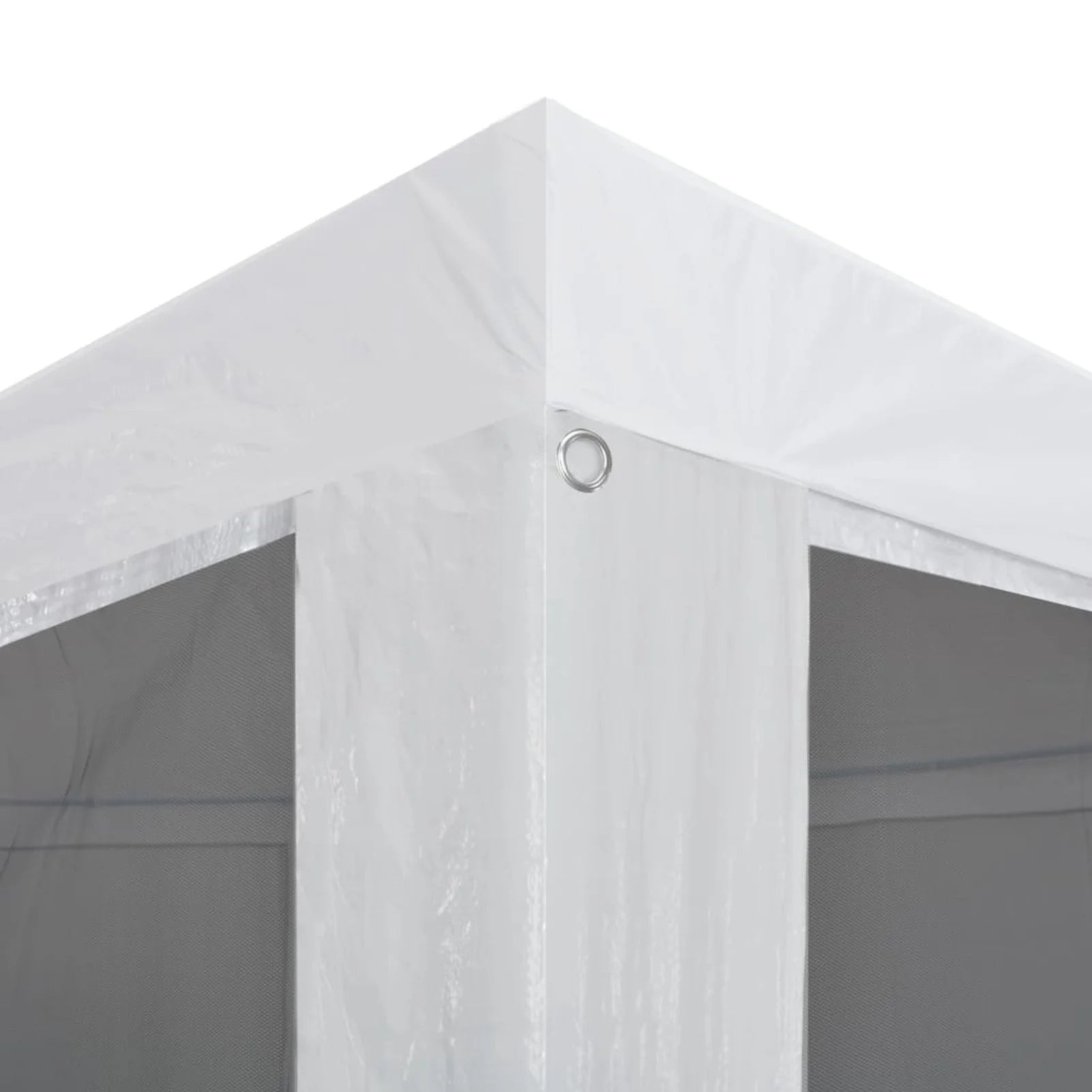 Party Tent with 4 Mesh Sidewalls 9.8' x 9.8' Q575