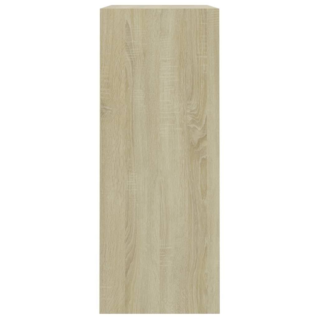 Sonoma Oak 2-Tier Book Cabinet Chipboard W540