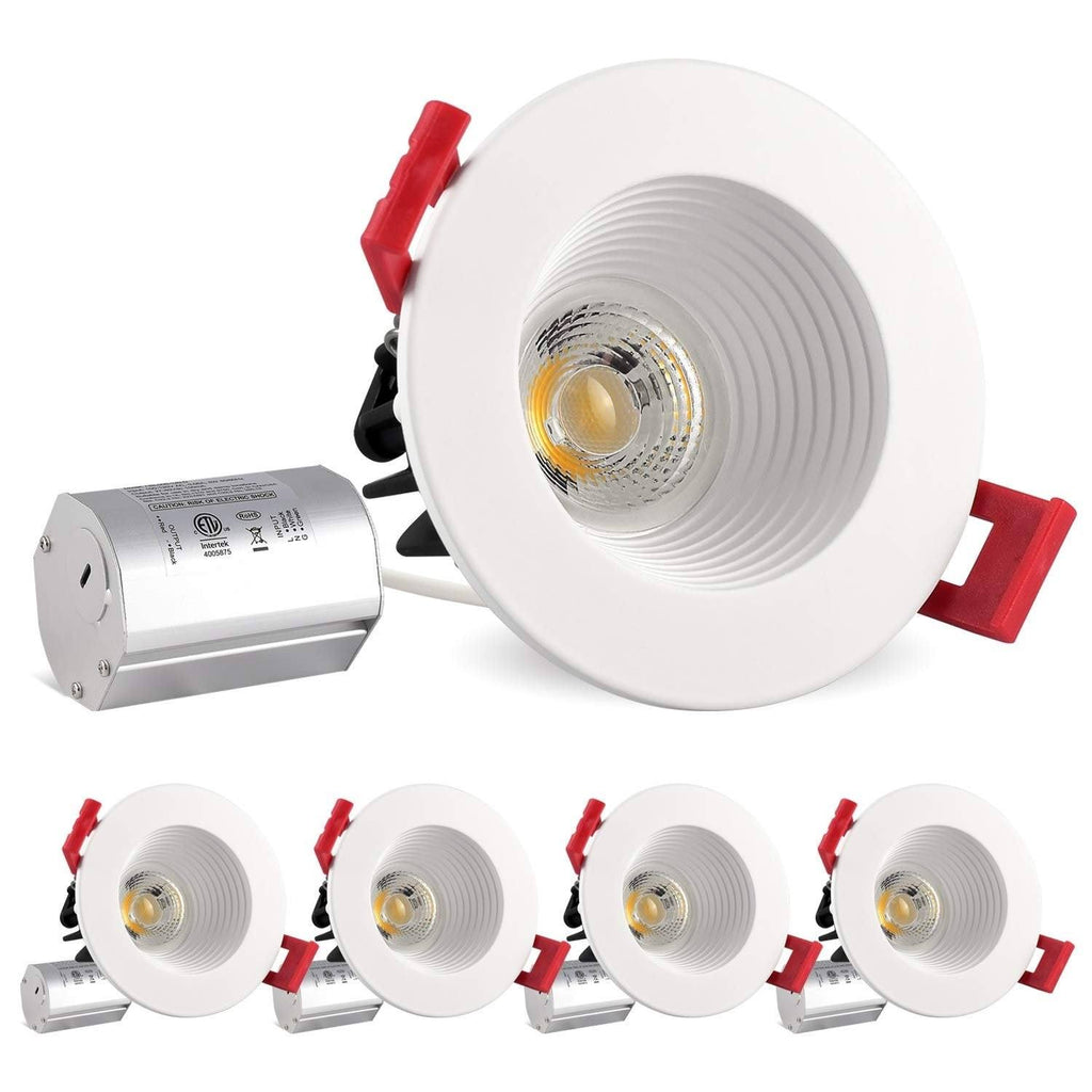 4-Pack Integrated LED Recessed Light Kit U453115