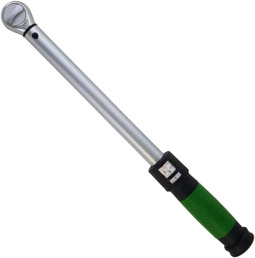 Click-Style Torque Wrench (3/8-Inch Drive) (20-100 ft.-lb, 25-135 N.m) Pack of 2 Q55545