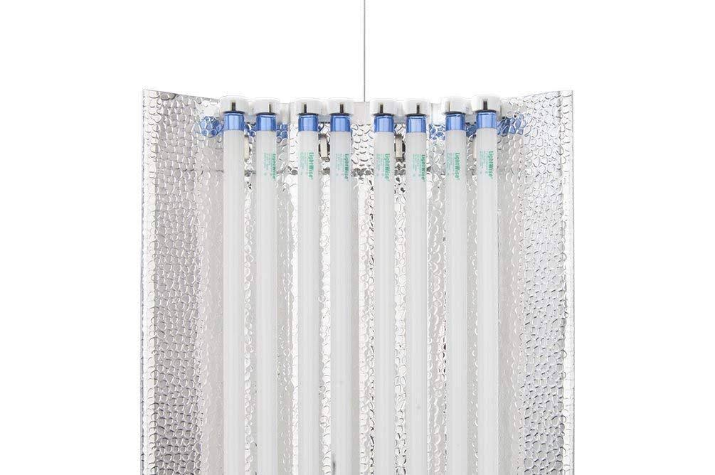 4 ft 8 Lamps Fluorescent Hydroponic Grow Light R71965