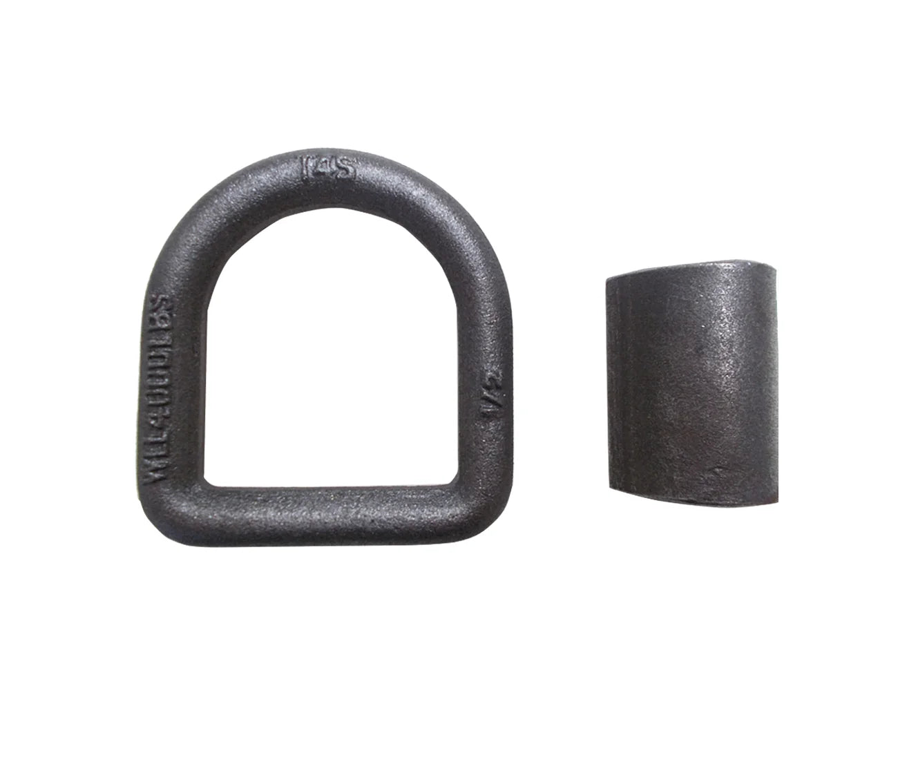 10 Pack Heavy Duty 1/2" Weld-On D Ring for Flatbed Truck Trailer Tie Down Z28527