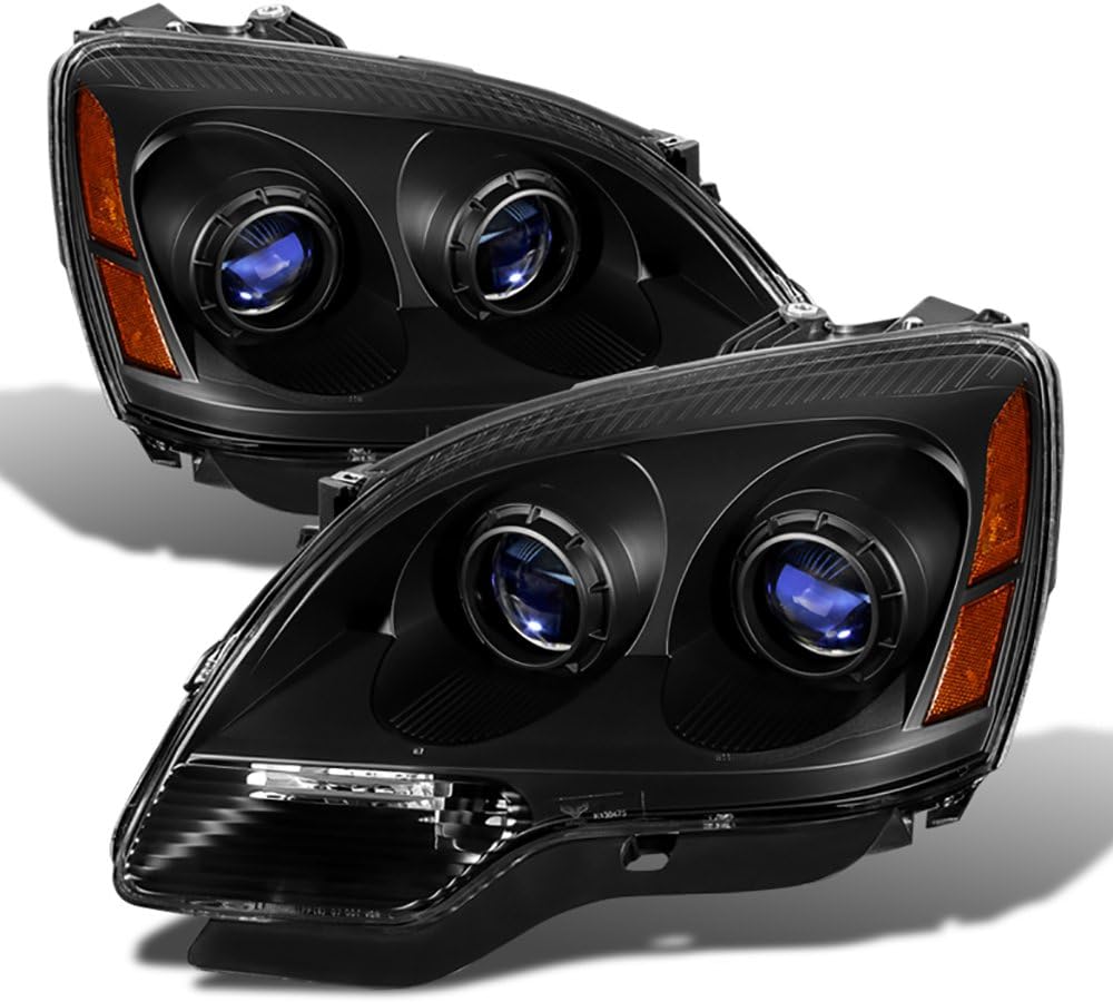 Black Housing Projector Headlight Headlamp Assembly N921859