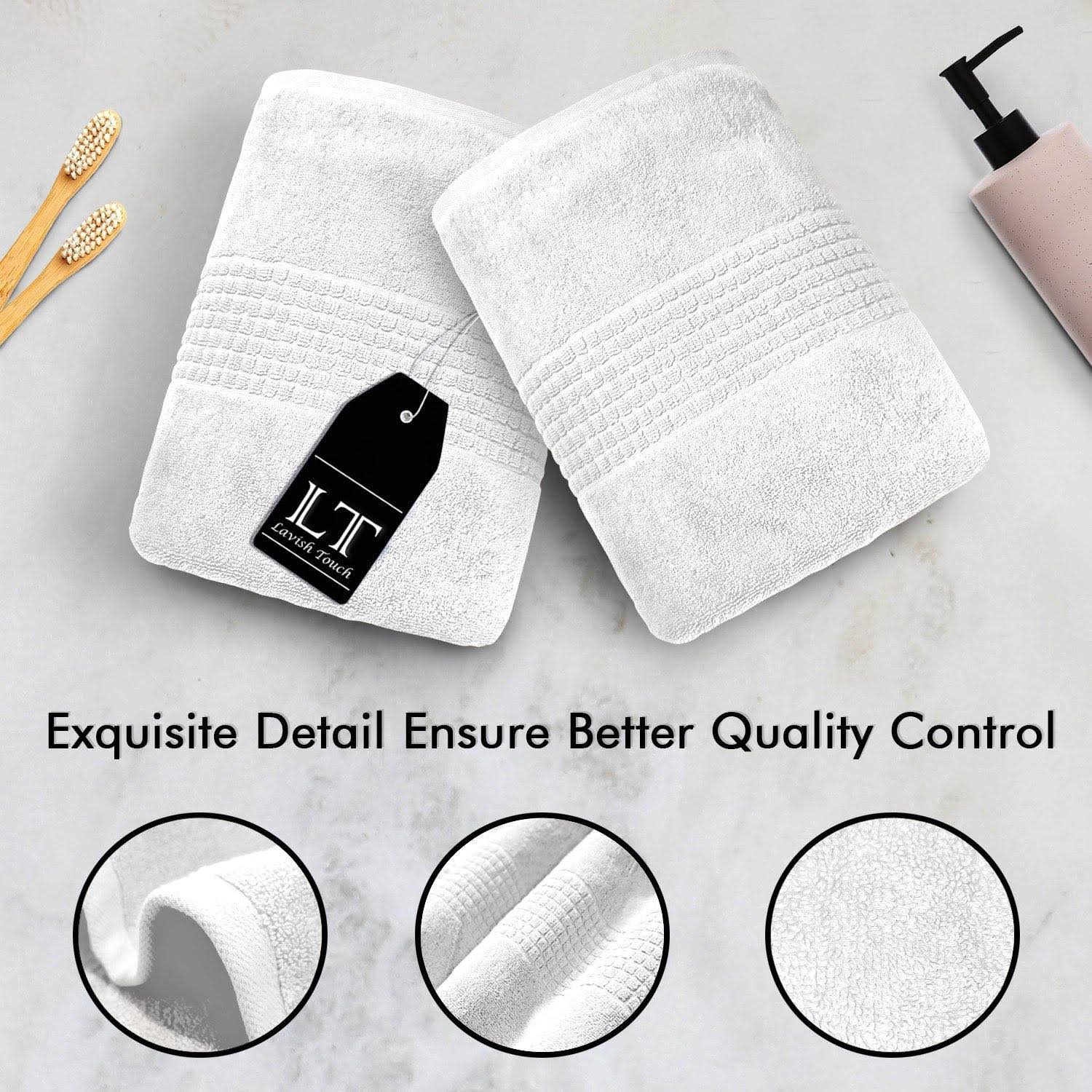 100% Egyptian 2 Ply Cotton 700 GSM Pack of 72 Face Towels T4401