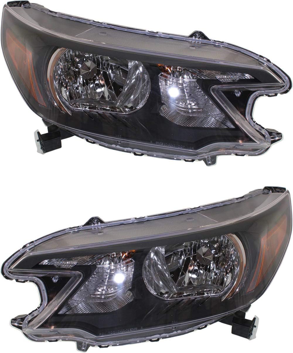 Headlight Assembly Set of 2 Clear Lens H894437