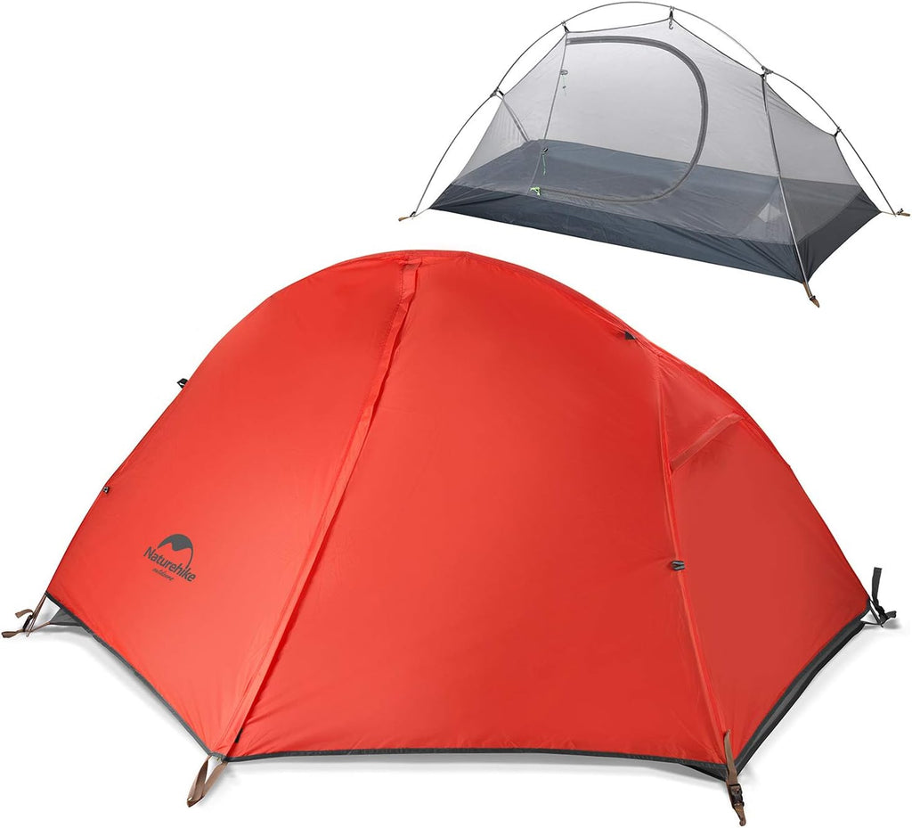 1 Person Ultralight Waterproof Backpacking Tent with Footprint U75093